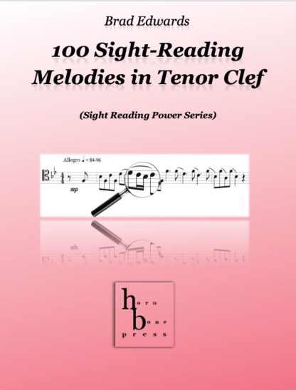 100 Sight-Reading Melodies in Tenor Clef